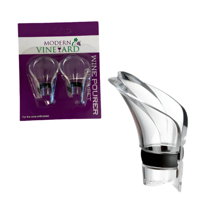 Wine Pourer Set (2 Pieces) – 25 Sets per Box