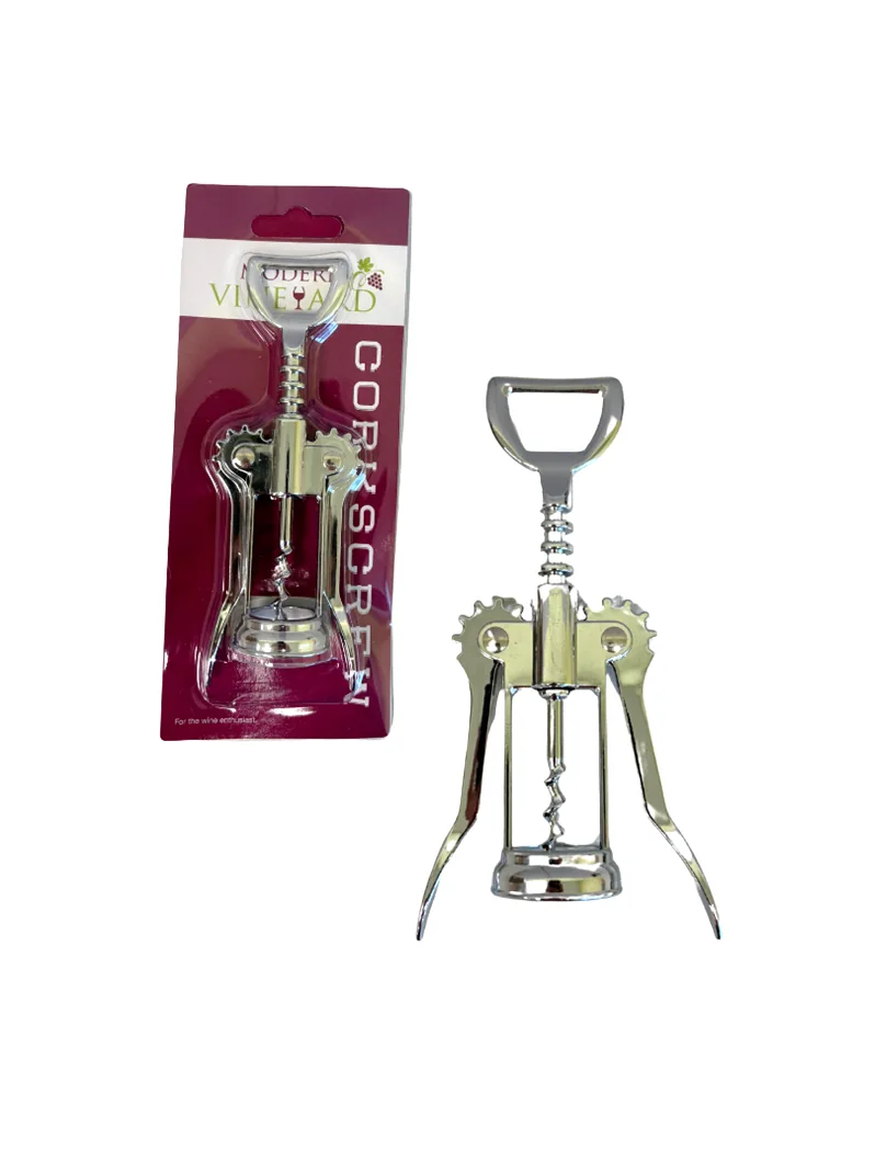 Silver Winged Corkscrew 25 Units per Box