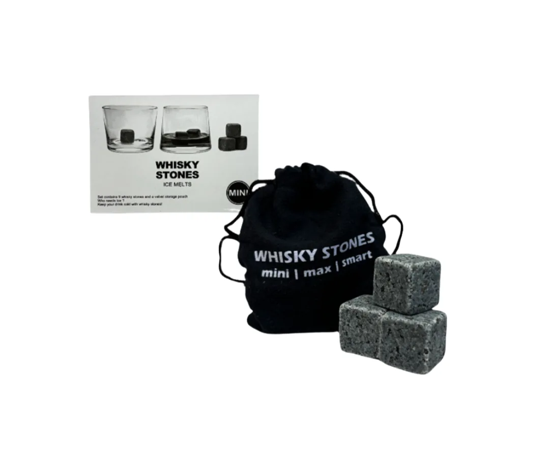 Whisky Rocks (Whisky Stones) 4 Boxes per Case