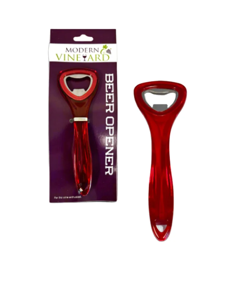 Red Handle Bottle Opener – 25 Units per Box