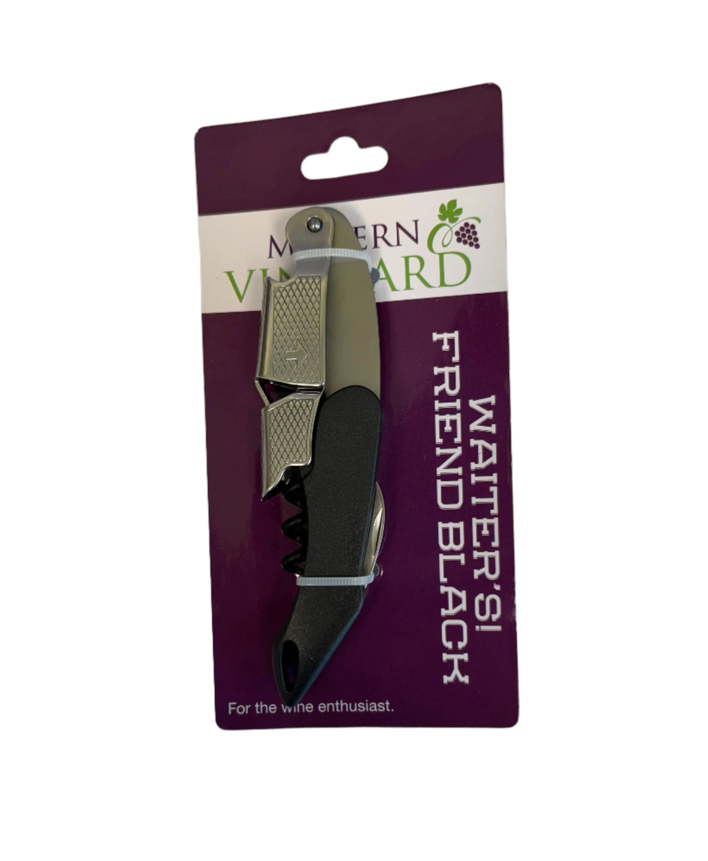Black Corkscrew Opener (Thick) 12 Units per Box